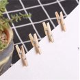 thumbnail image 5 of 50 minipinzas de madera para ropa, pequeños clips de madera para manualidades de 1 pulgada con cordel de yute para pared de fotos y manualidades., 5 of 5