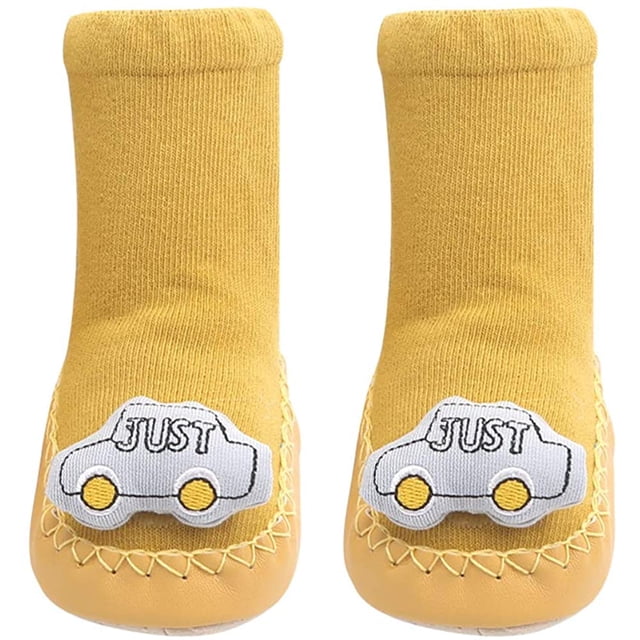 Medias largas gruesas para bebés y niños, antideslizantes y esponjosas, con calcetines de lana, calcetines térmicos cómodos de dibujos animados a la moda, calcetines tiernos Xemadio WMZL-564-7