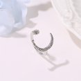 thumbnail image 4 of Anillos ajustables de estrella y luna, anillo abierto de estrellas de luna creciente chapado en oro de 18 quilates, plata y estrellas, joyería para mujer Sailing Electrónica, 4 of 5
