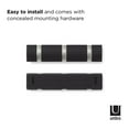 thumbnail image 3 of Umbra Flip Wall Mounted Coat Rack,Driftwood/Nickel, 3 of 6