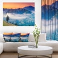 thumbnail image 1 of Fantastic Blue Mountains Panorama - Landscape Canvas Art Print, 1 of 3