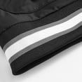 thumbnail image 5 of Men's Loose Casual Bomber Jacket, Full Zip Long Sleeve Coat with Ribbed Cuffs & Zipper Pocket for Spring Fall Street Cycling Travel Daily Work, 5 of 6