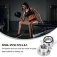 thumbnail image 4 of KONTONTY 4 Pcs Verrous d'Haltères en Acier Accessoires de Musculation pour Hommes Femmes, 4 of 8