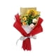 thumbnail image 2 of Ramo de ganchillo hecho a mano, ramo de mesa, centro de mesa, flor de punto, margarita Rojo, 2 of 9