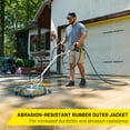 thumbnail image 4 of SurfaceMaxx 3/8-in x 50-ft Steel & Polyester Braided Pressure Washer Replacement Hose, Rubber Outer Jacket, 4 of 8