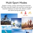 thumbnail image 3 of Reloj inteligente Pantalla grande de 1.91 pulgadas Pantalla muy clara Monitoreo integral de la salud Modo deportivo multifunción Reloj IP67 resistente al agua para hombres y mujeres Monitor de presión, 3 of 8