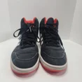 thumbnail image 2 of Adi - das Mens Black Leather Hoops 2.0 Mid Top Basketball Sneakers Shoes Size 6.5, 2 of 6