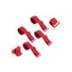 thumbnail image 4 of Tirantes de sujetador INSPIRE CHIC para mujeres, 2 pares, ancho de 10/12/15/18/20 mm, tirantes elásticos ajustables, color rojo-puro-15 mm, 4 of 5