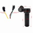 thumbnail image 4 of Universal Electric Bicycle Twist Throttle Grip E-Bike Handlebar Twist Accelerator Speed Control Handle Replacement Parts, 4 of 7