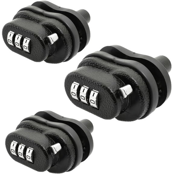 Zkca Gun Trigger Lock Set 3 PCS Combination Gun Lock Trigger Guard for Pistols, Rifles, Fire Safety, 94DSPT A605