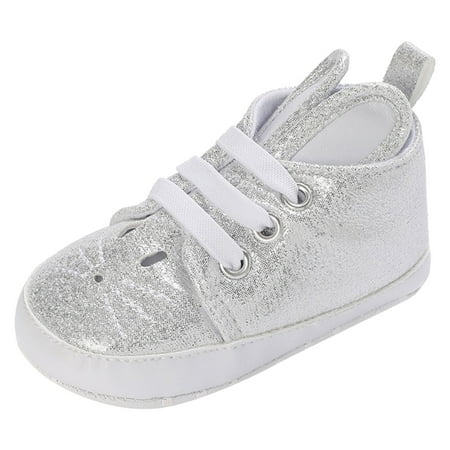 

NIUREDLTD Summer Children Toddler Shoes Girls Sports Flat Bottom Lightweight Slip On Rabbit Shape Size 2