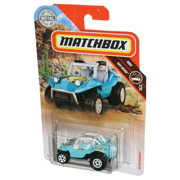 Matchbox MBX Off-Road 15/20 (2018) Blue Baja Bandit Toy Car 71/100