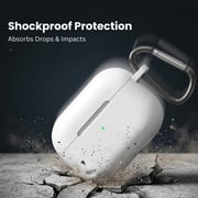 Apple AirPods Pro Case Silicone Protective Cover White Shockproof