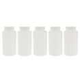 thumbnail image 1 of LOVIVER 5 Pieces Transparent Plastic Measuring Bottle Wide Neck Bottle Reagent Bottle, 1 of 8