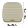 thumbnail image 3 of Car Seat Cushion Pad with Non-Slip Bottom and Warm Material for All Season Comfort and Driving Support, 3 of 6