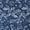 Navy, variant on Collections Etc Charlotte Floral Design Rod Pocket Top Curtains