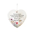 thumbnail image 1 of Placa de amistad, regalo de corazón de cerámica, regalo único de amistad para tu mejor amigo, corazón colgante de cerámica, regalo para un amigo, regalo de Navidad, decoración navideña, regalos de, 1 of 8
