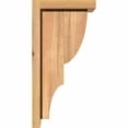 thumbnail image 3 of 5 1/2"W x 8"D x 16"H Ridgewood Smooth Corbel w/Backplate, Western Red Cedar, 3 of 9