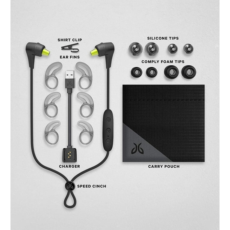Jaybird X4 Wireless Bluetooth Headphones for Sport Fitness and Running Compatible with iOS and Android Smartphones Sweatproof and Waterproof Storm Metallic Glacier Walmart