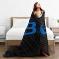 thumbnail image 5 of University At Buffalo Logo Fleece Blanket, Very Soft Microfiber Flannel Blanket for Couch Warm and Cozy for All Seasons, 5 of 6