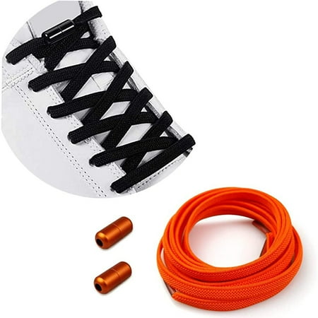 

TANGNADE Elastic Universal Shoelaces Without Tying Adjustable With Metal Closure