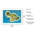 thumbnail image 2 of The Island of Maui Hawaii - Vintage Pictorial Map by Ray Lanterman c.1962 - Bamboo Fine Art 290gsm Paper Print (Unframed) 24x32in, 2 of 4