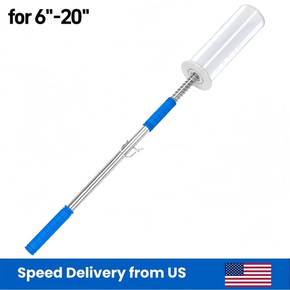 DUNCHATY Heavy Duty Pallet Stretch Wrap Dispenser - Commercial Hand Held Tool for 6-20 inch Film, Industrial Packing Machine, Effortless Warehouse & Moving Wrap Handler with Ergonomic Handle