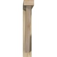 thumbnail image 2 of Ekena Millwork 4"W x 24"D x 24"H Traditional Block Rough Sawn Bracket w/ Offset Brace, Douglas Fir, 2 of 25