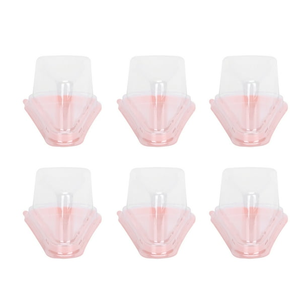 100 UDS. CAJA TRANSPARENTE PARA SOPORTE DE PASTELES, Contenedor de Embalaje para Cupcakes, Ligero y Resistente Para Accesorios de Panadería y Pastelería