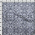 thumbnail image 4 of oneOone Rayon Navy Blue Fabric Block Sewing Craft Projects Fabric Prints By Yard 56 Inch Wide-T6, 4 of 5