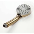 thumbnail image 4 of Handheld Shower Head High Pressure 5 Functions Shower Head Water Saving Hand Shower Head Abs Brushed Gold Rain Hand Held Shower Head With Silicone Wat, 4 of 5