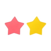 Post It Star and Heart-shaped Note Pads, 2 Pack, Assorted
