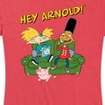 thumbnail image 3 of Hey Arnold! - Arnold, Gerald, and Abner - Women's Short Sleeve Graphic T-Shirt, 3 of 5