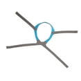thumbnail image 2 of Correa de Protección Nasal de Reemplazo, Tela Elástica de absorción de Sudor perfecta Correa de Protección, 2 of 7
