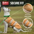 thumbnail image 4 of Jeffers Breathe Comfort Ripstop Dog Blanket, Apricot Tan Natural, 26" Large - Waterproof, Windproof, Breathable, Durable - Ideal for Outdoor, Indoor, Travel - Machine Washable Insulation, 4 of 8