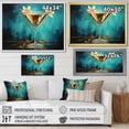 thumbnail image 4 of Designart "Lake Horizon Sunset Beauty II" Cottage Wall Art - Country Blue Lake Hallway Wall Art Decor, 4 of 4