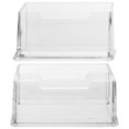 thumbnail image 5 of Acrylic Business Card Display Holder Multi Functional Organizer for Office & Home Use, Professional Name Card Case, 5 of 5