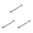 thumbnail image 4 of Decodeary Robuste Marine 304 Acier Inoxydable Mâchoire / Mâchoire Fermé Corps Tourbillon Rigging Vis Durable et Durable Argent 8mm 3Set, 4 of 6