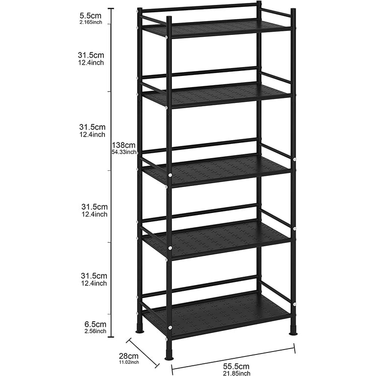 Kitchen Details 11.42-in W x 11.02-in H 3-Tier Freestanding Metal Can Rack  in the Cabinet Organizers department at