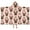 German Shepherd With, variant on Husky and Pink Pioneer Flower Hooded Bath Towel，50"x30" for Ages 3 To 12 Kids, Quick Dry Lightweight Soft Microfiber Hood Beach Towel Cover Up for Kids
