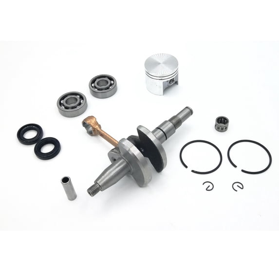 Crankshaft Crank Bearing Oil Seal and 38mm Piston Rings Kit for STIHL 018 MS180 gasoline chainsaw