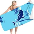 thumbnail image 6 of YZEGDCH Extra Large Beach Towel 2025 Upgrade Lightweight Sandproof Large Qick Dry Beach Towel Beach Party Accessories Summer Vacation Essentials Gift for Women Men, 6 of 9