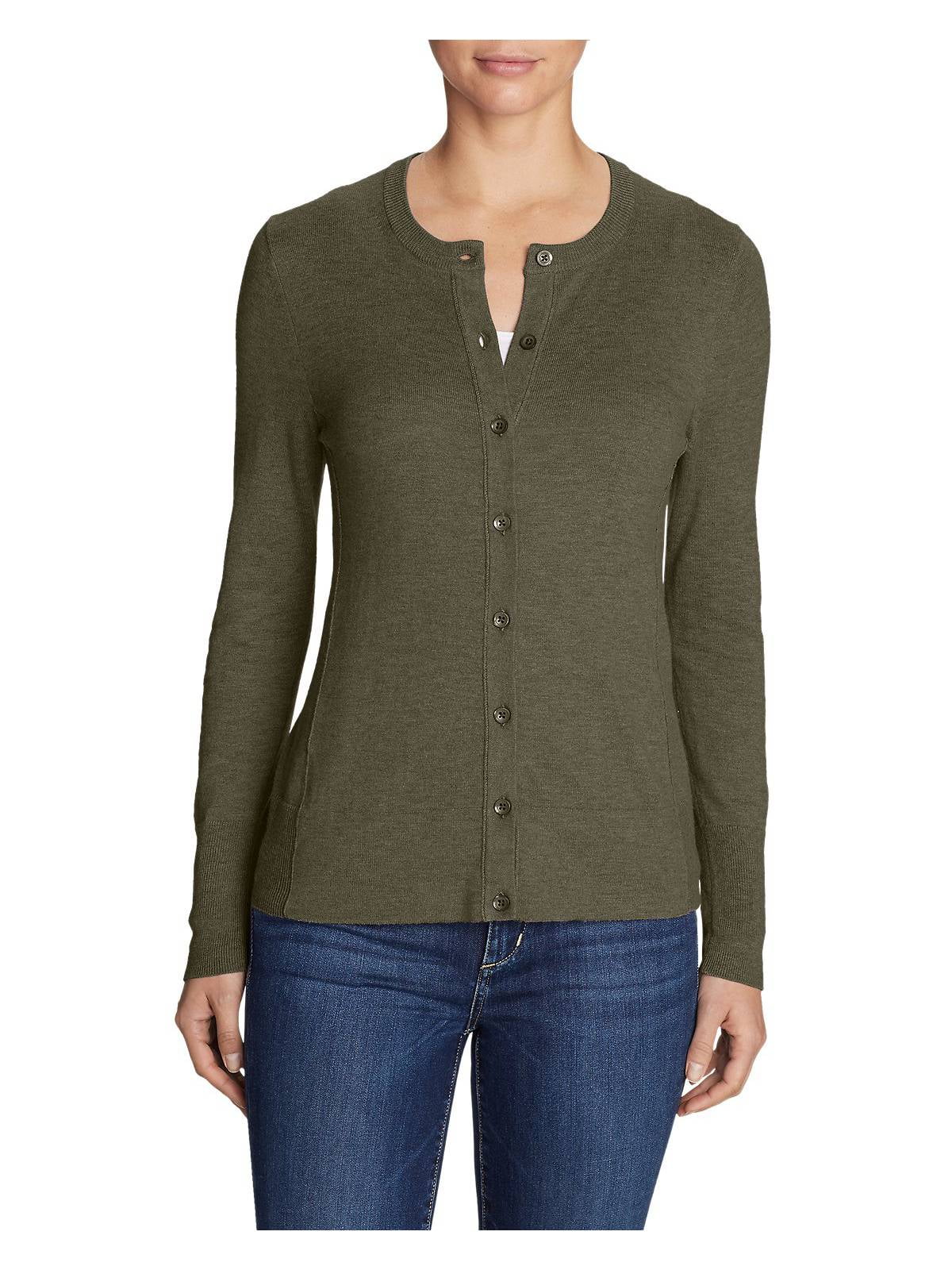 Eddie Bauer Eddie Bauer Women's Christine Cardigan Sweater Solid