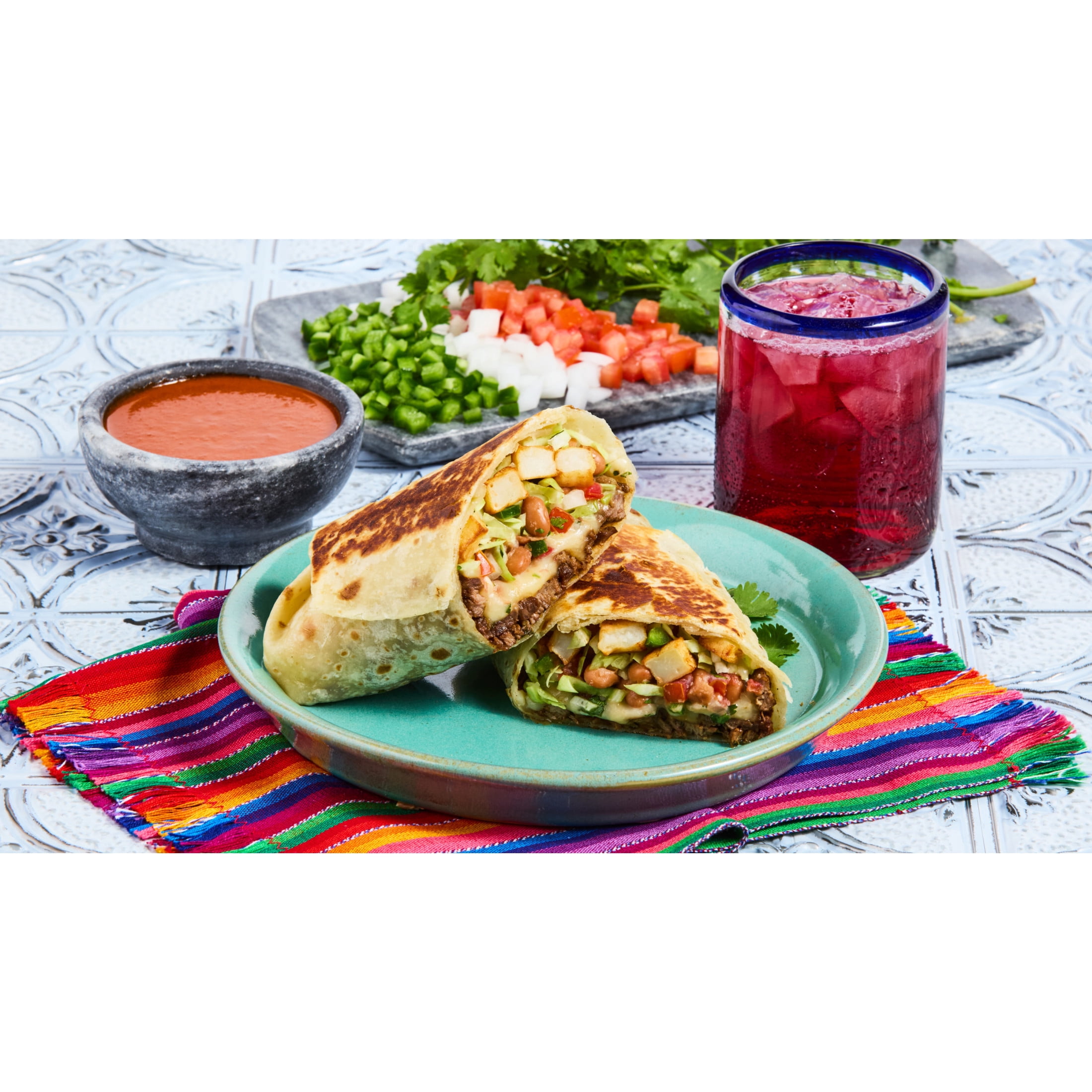 Guerrero Sonora Style Flour Tortillas, Burrito Size, 8 Count