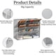 thumbnail image 2 of Mesh Desk Organizer, Multi-Functional Pen Holder, Pen Organizer for desk, Desktop Stationary Organizer, Storage Rack (Mesh Pen Holder-Silver), 2 of 4