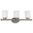 thumbnail image 1 of Kenroy 80403BS Mezzanine 3 Light Vanity- Brushed Steel Finish, 1 of 1