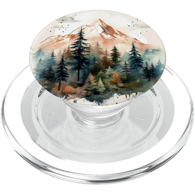 PopSockets PopGrip para MagSafe, amantes del bosque, actividades al aire libre y naturaleza