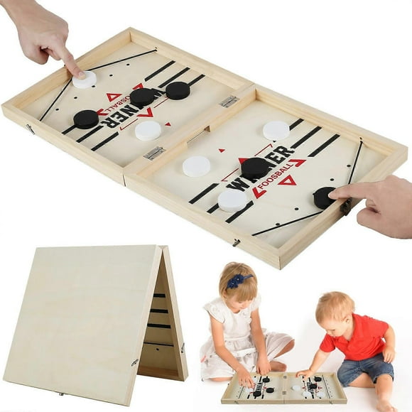 Foosball Winner Games Table Hockey Game Catapult Chess Parent-child Interactive Toy Fast Sling Puck Board Game Toys For Children