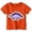 Orange, variant on Cute Shirts For Teens Girls And Boys Childrens Playful Dinosaur Print T-Shirt Style Short Sleeved Top Suitable For 1 13 Years Old Girls Shirts 3-4 Years 110