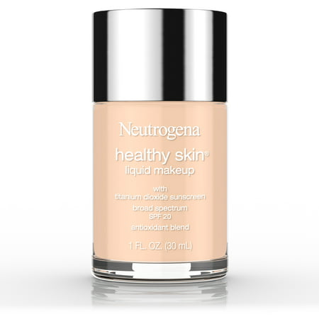 Neutrogena Healthy Skin Liquid Makeup Foundation, Broad Spectrum Spf 20, 40 Nude, 1 (Best Mousse Foundation For Oily Skin In India)